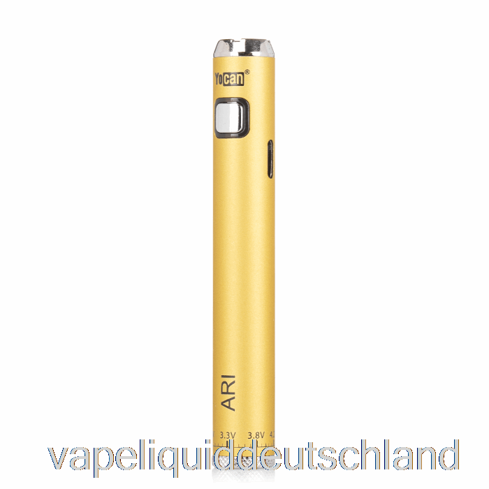 Yocan Ari 650mAh Batterie Gold Vape Liquid